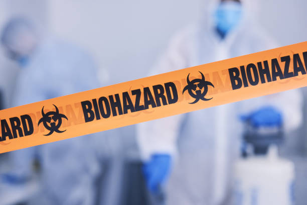 Professional Biohazard technician working in Clark, NJ